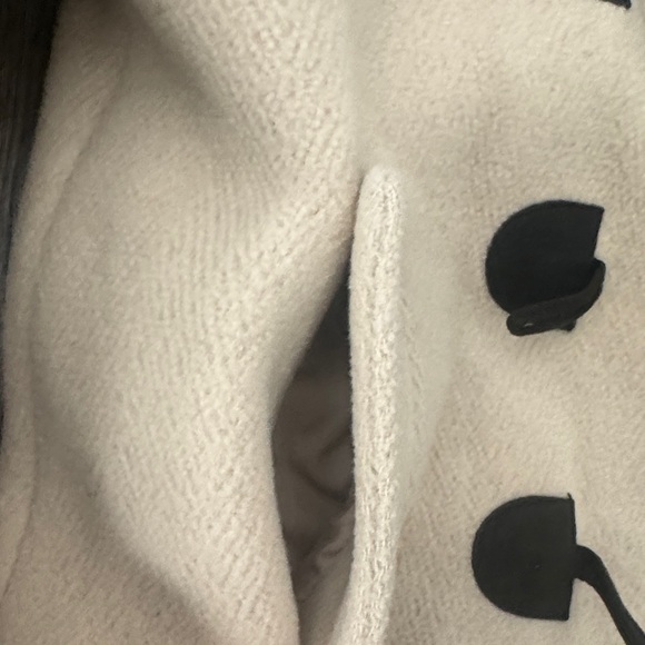 Banana Republic Cream Toggle Pea Coat - Picture 5 of 10
